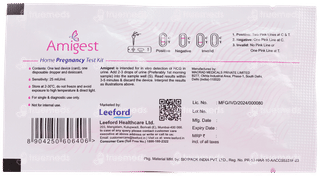 Amigest Pregnancy Test Kit 1